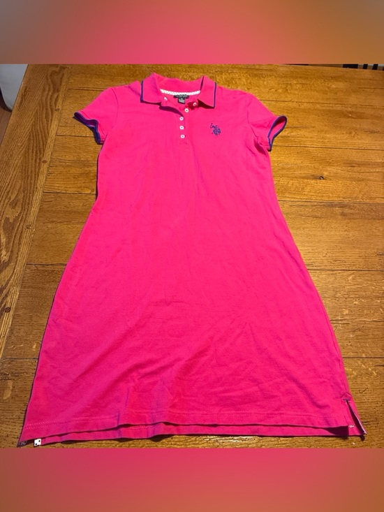 U.S. Polo Assn. Dresses & Skirts - Bright Pink Polo Dress - U.S. Polo Assn.